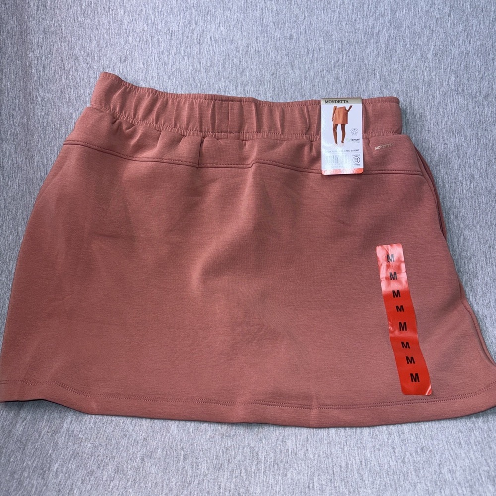Mondetta High Rise Walking Skort Women's Medium Pink Tencel Athletic Skirt